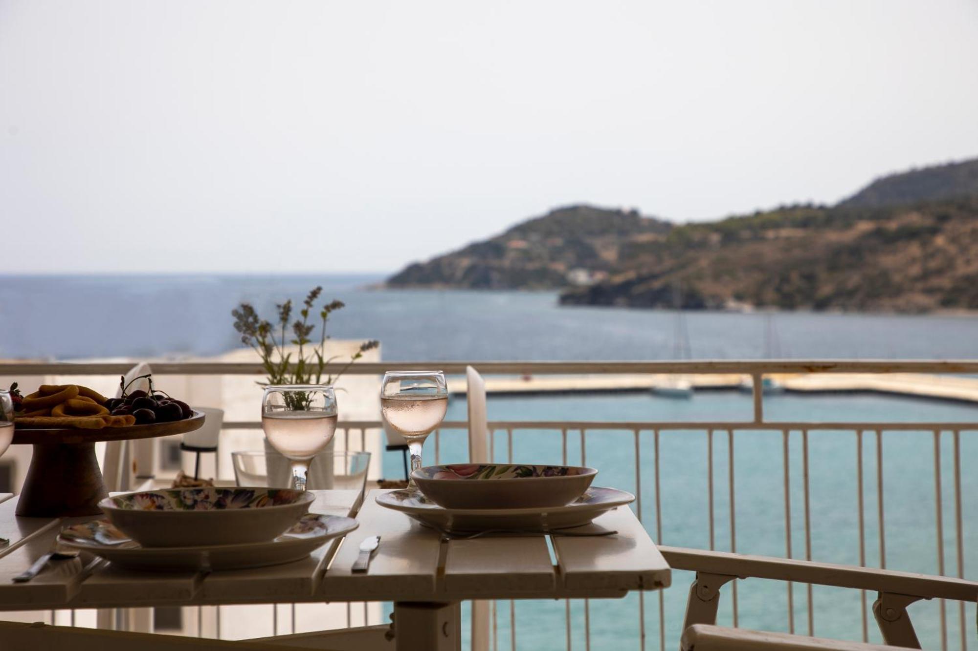 Sea La Vie Villa Agia Marina  Exteriör bild